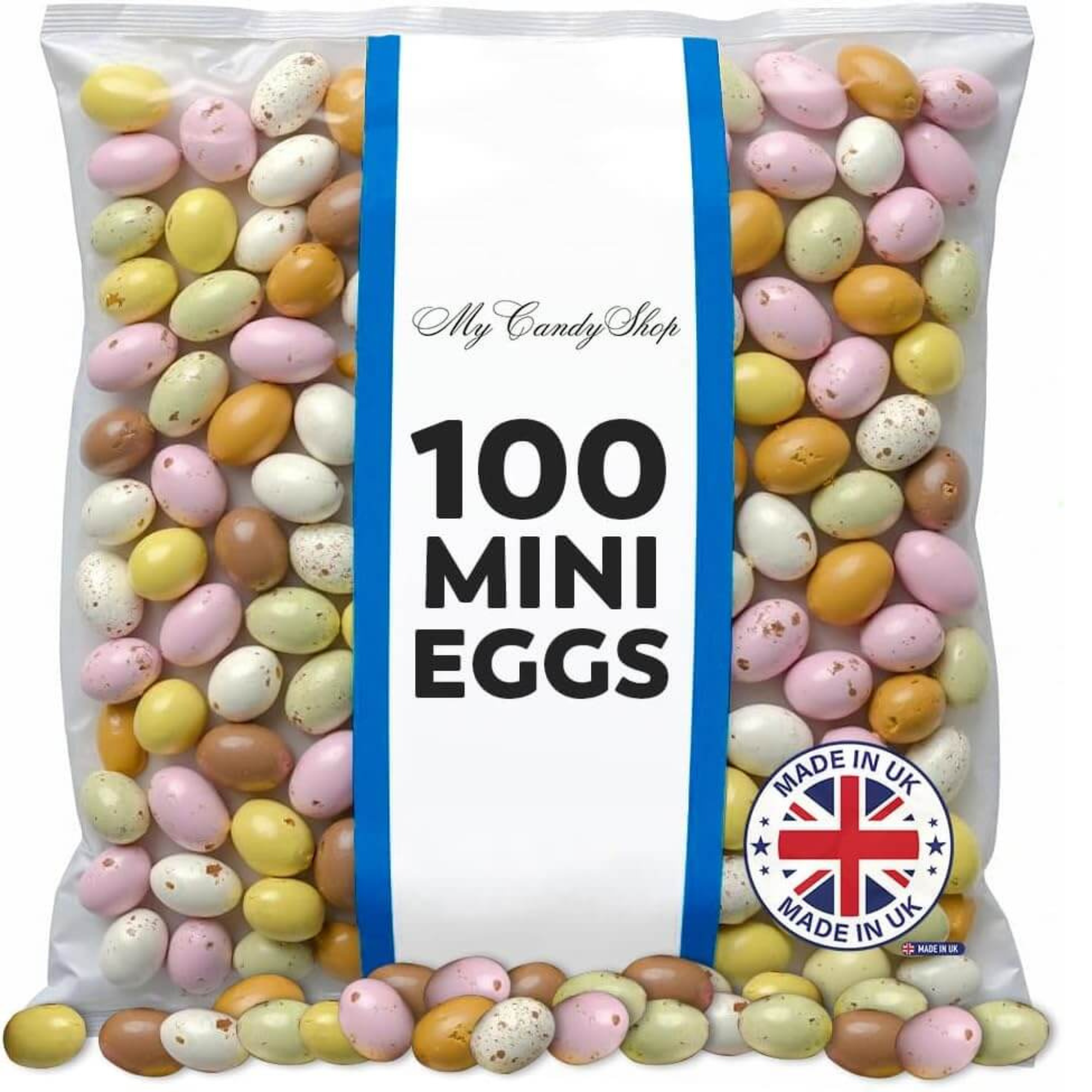 MyCandyShop Chocolate Mini Eggs - Pack of 100