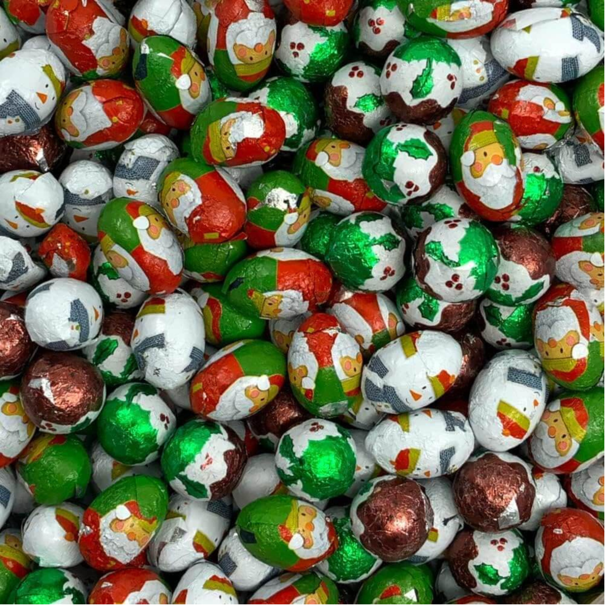 Christmas Foil Mix Chocolates – 500g Bag