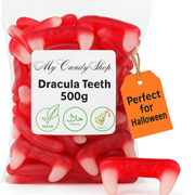 Vegan Dracula Teeth Jelly Sweets