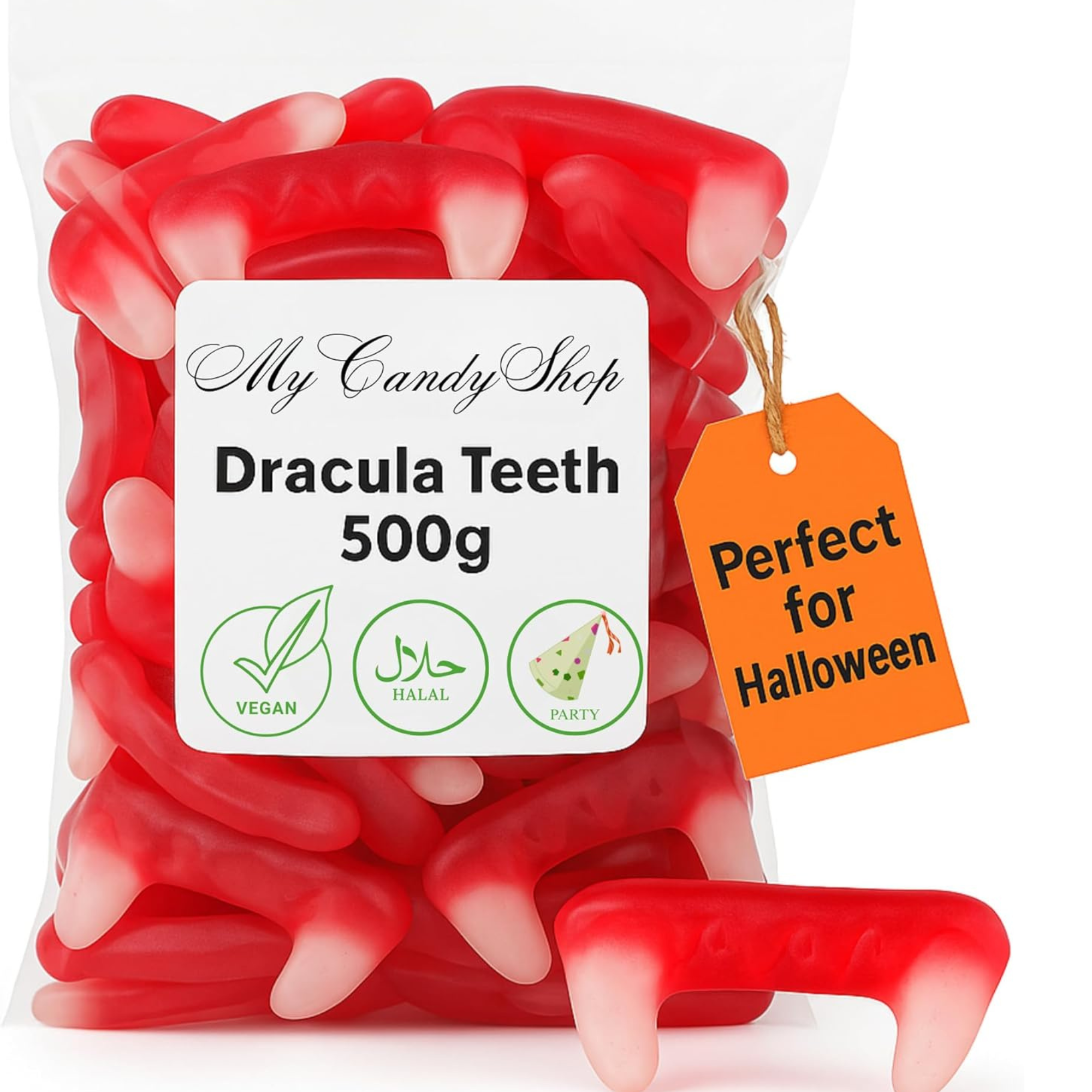 Vegan Dracula Teeth Jelly Sweets