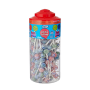 Vidal Tongue Painter Lollies 150 Pack Cherry