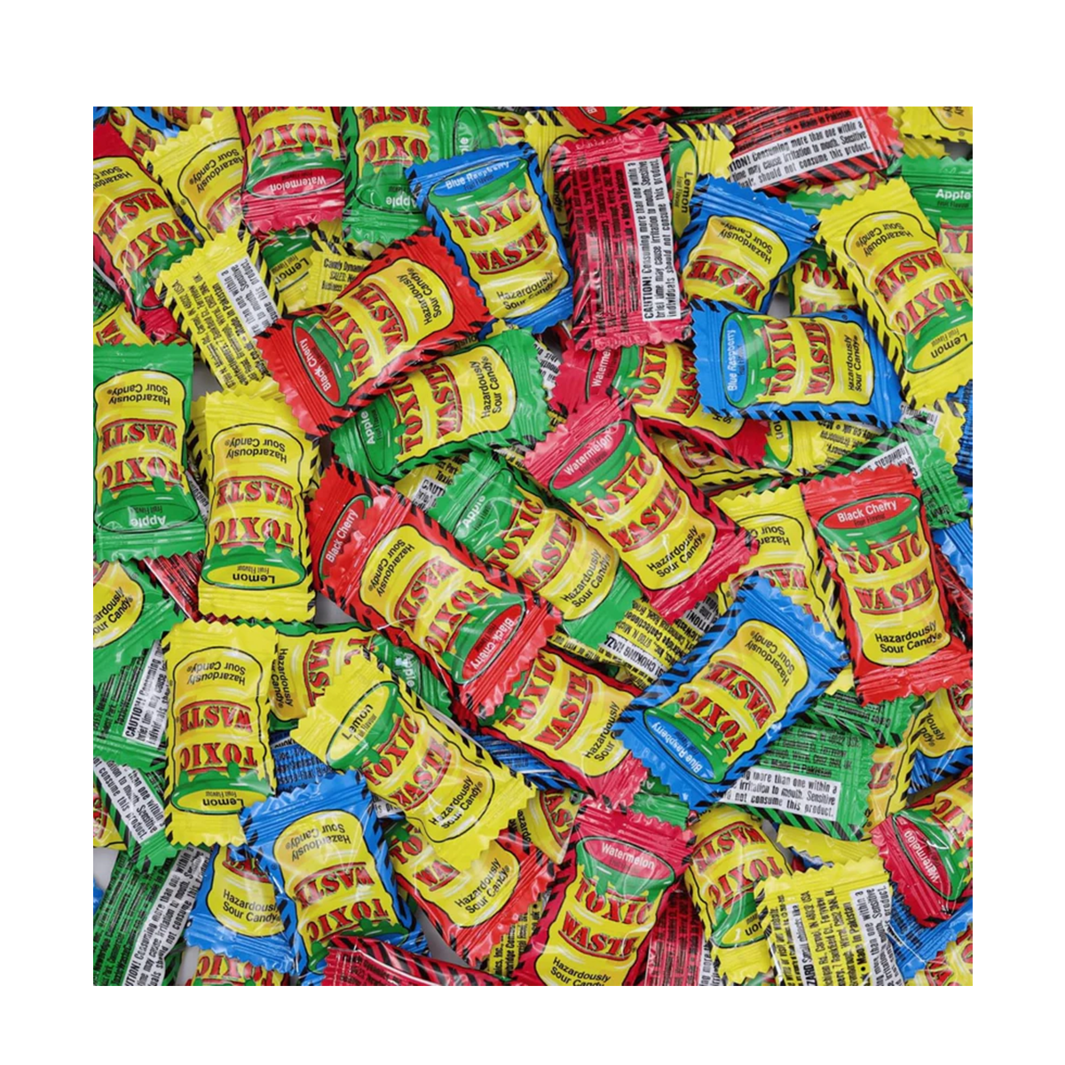 Zella Toxic Waste Sour Sweets – Bulk Bag