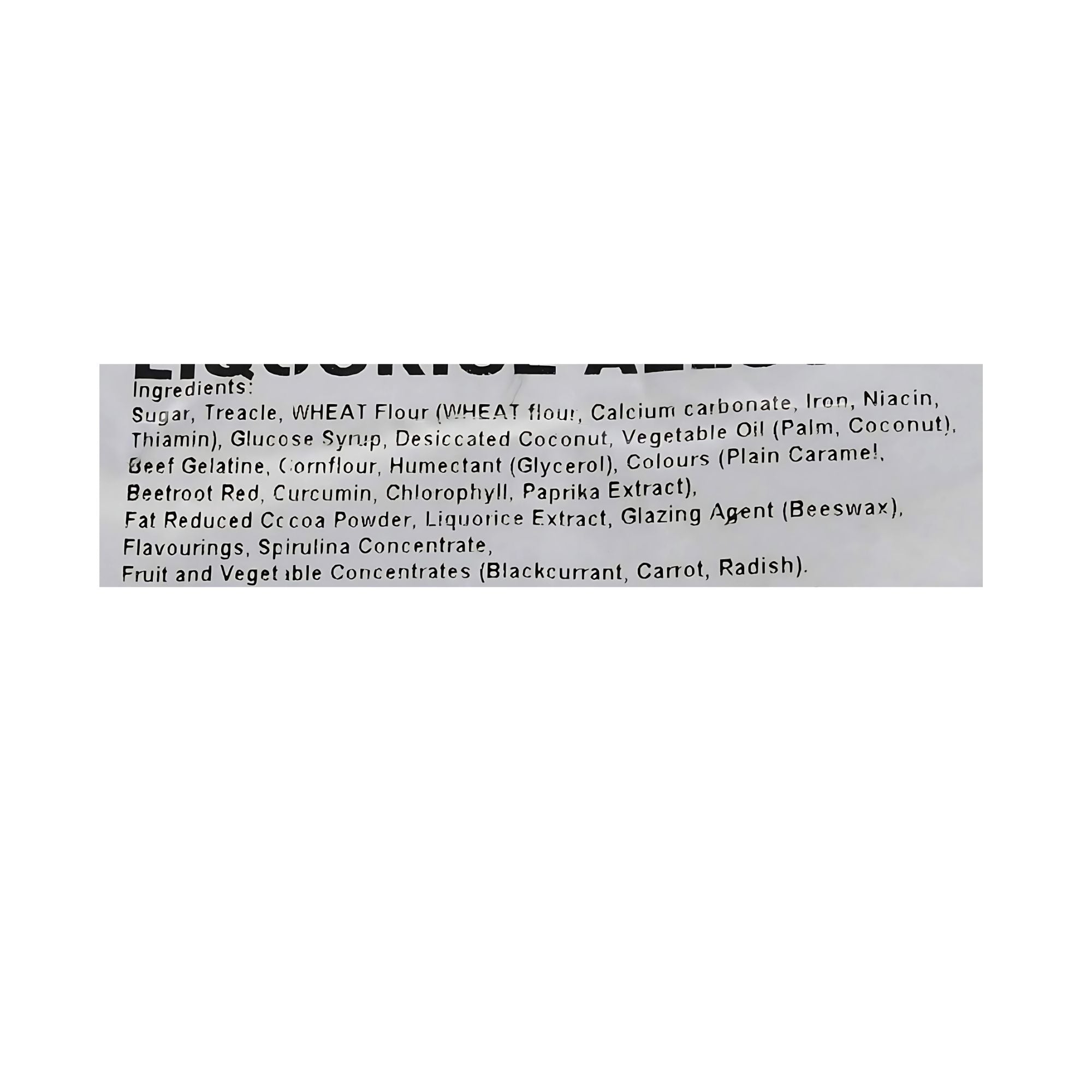 Taveners Liquorice Allsorts – 1kg Bag