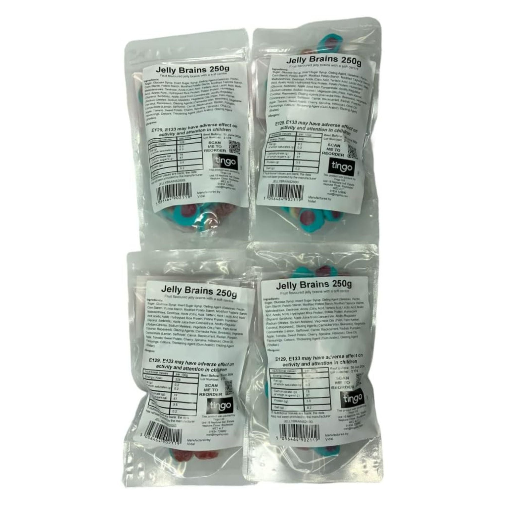 Jelly Filled Brains – Fruity 1kg Bag