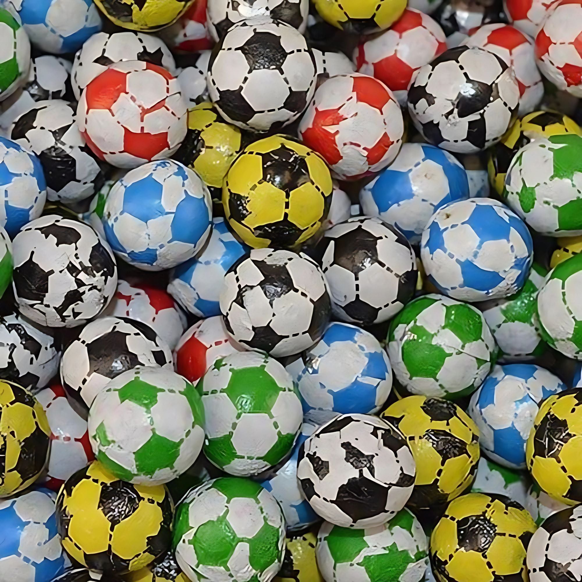 Chocolate Flavour Footballs Retro Sweets – 500g Bag