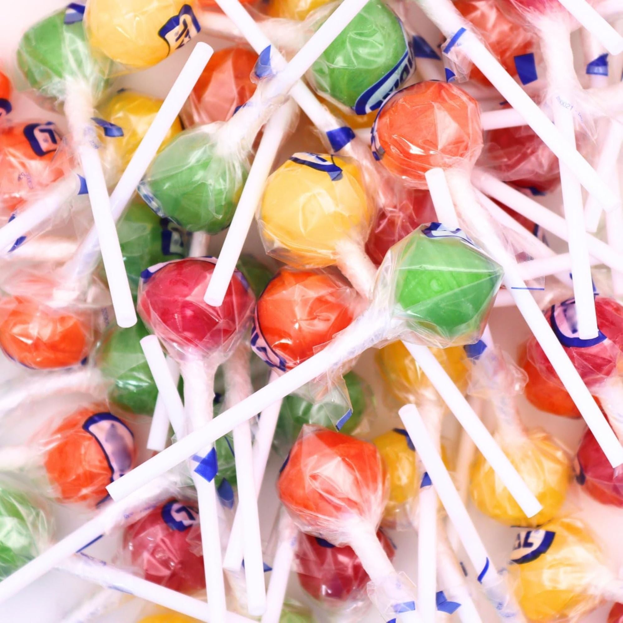 Assorted Sour Lollipops – 50 Pack Bulk