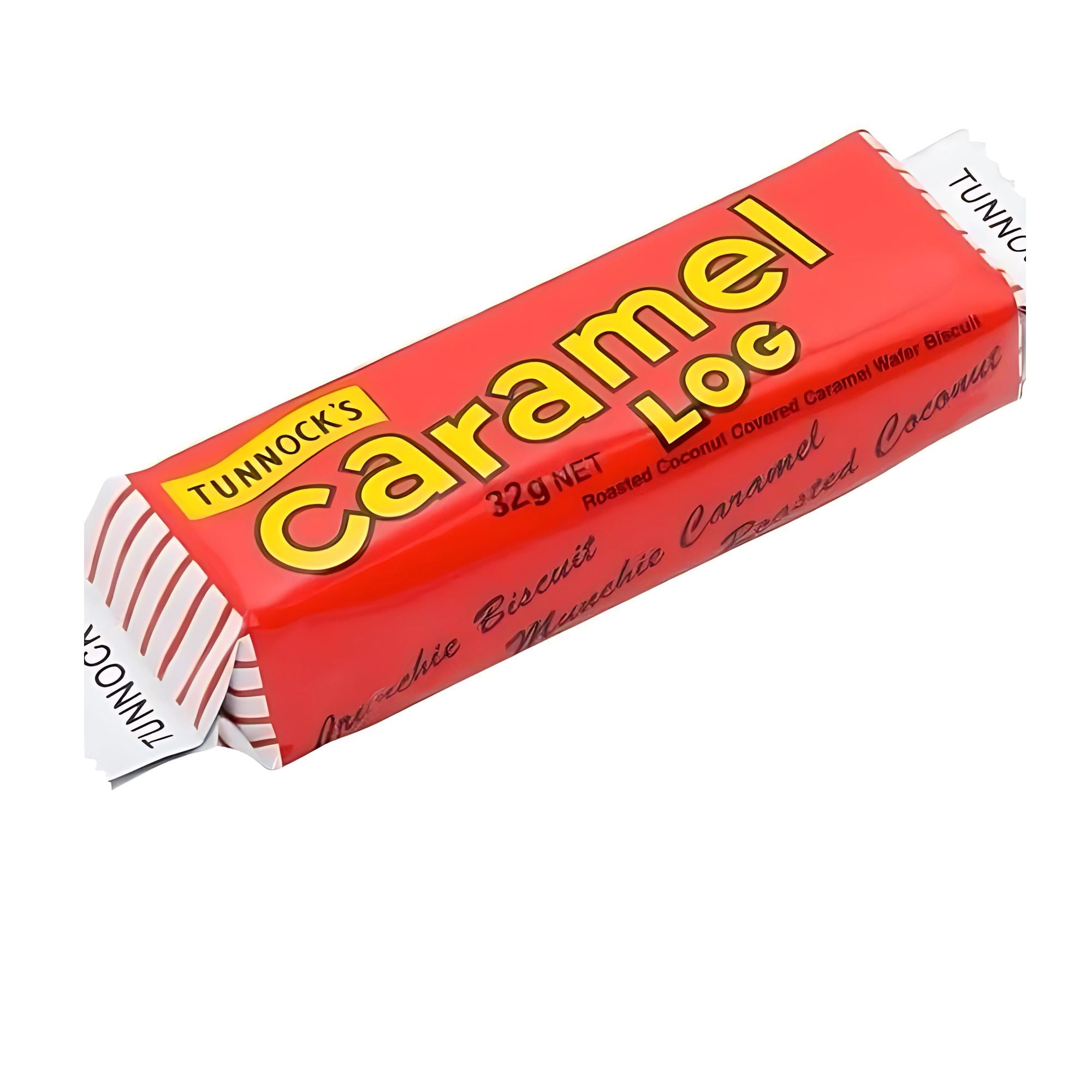 Tunnock’s Caramel Logs – 32g Bar (Box of 48)