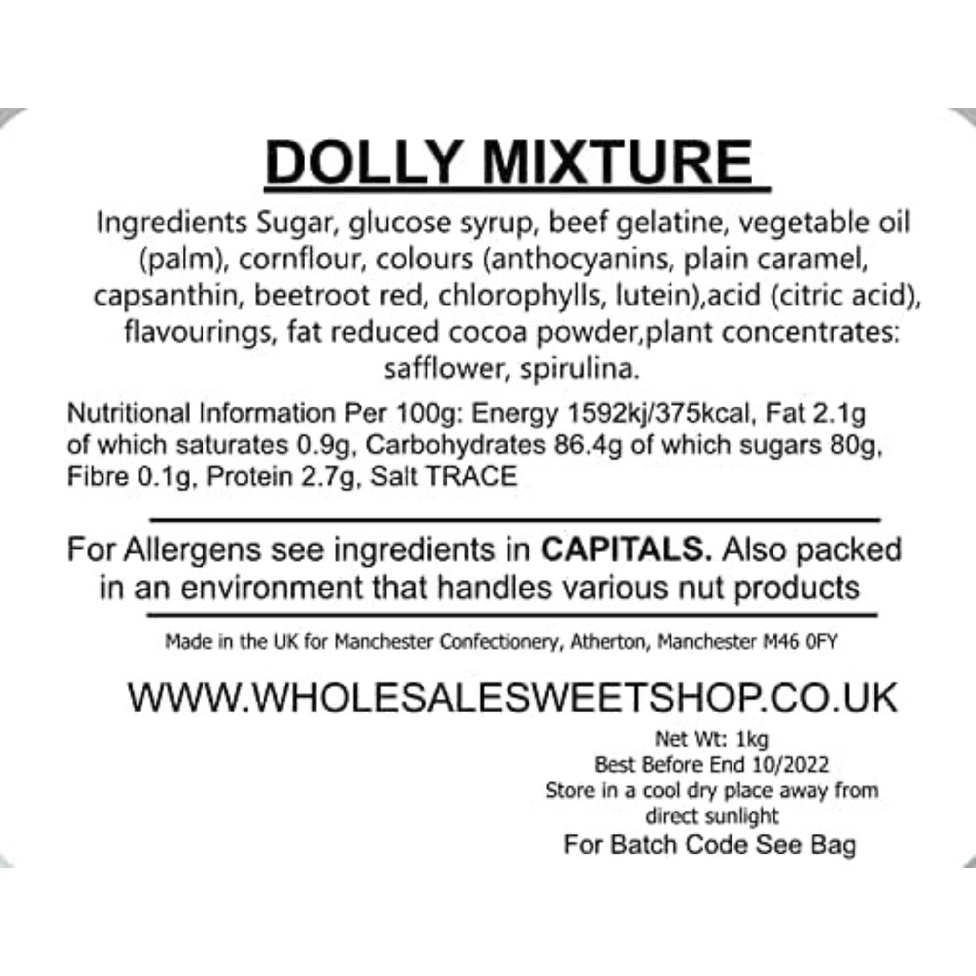Dolly Mixture – 1kg Bag by Barratt