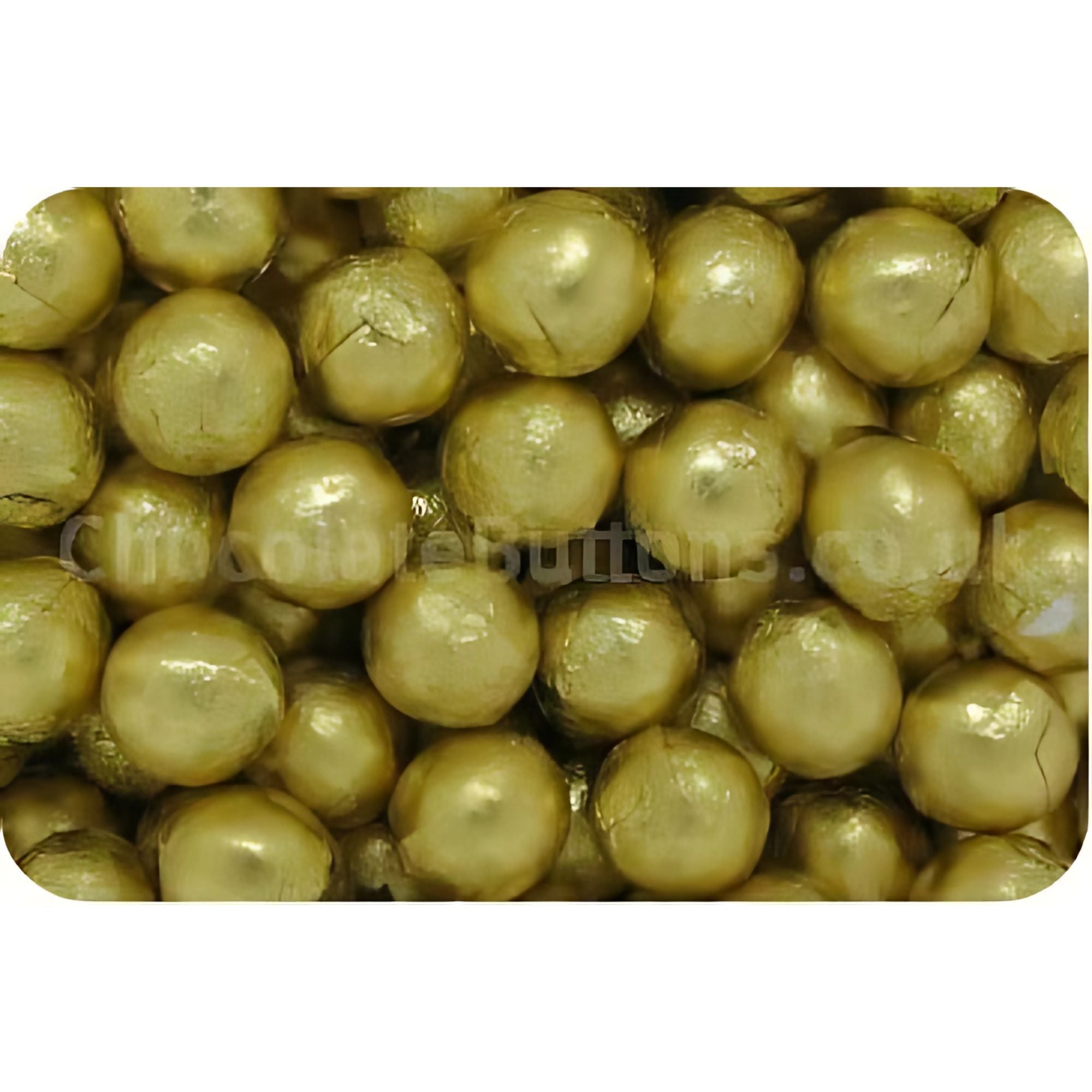 Luxury Milk Chocolate Gold Foiled Balls – 500g Bag (Approx. 105 Balls)