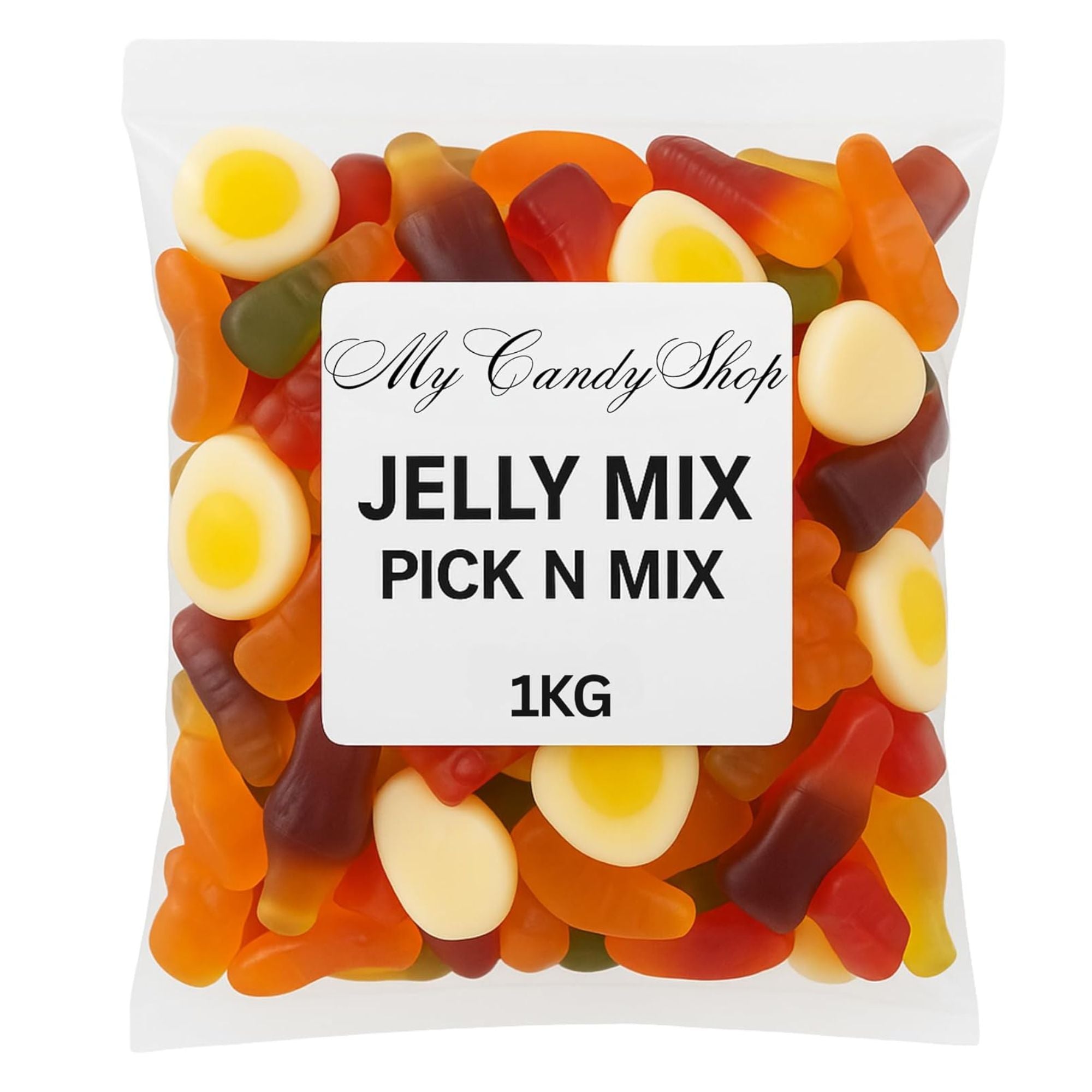 Pick and Mix Jelly Sweets – 1kg Bag of Assorted Fruity Gummy Treats