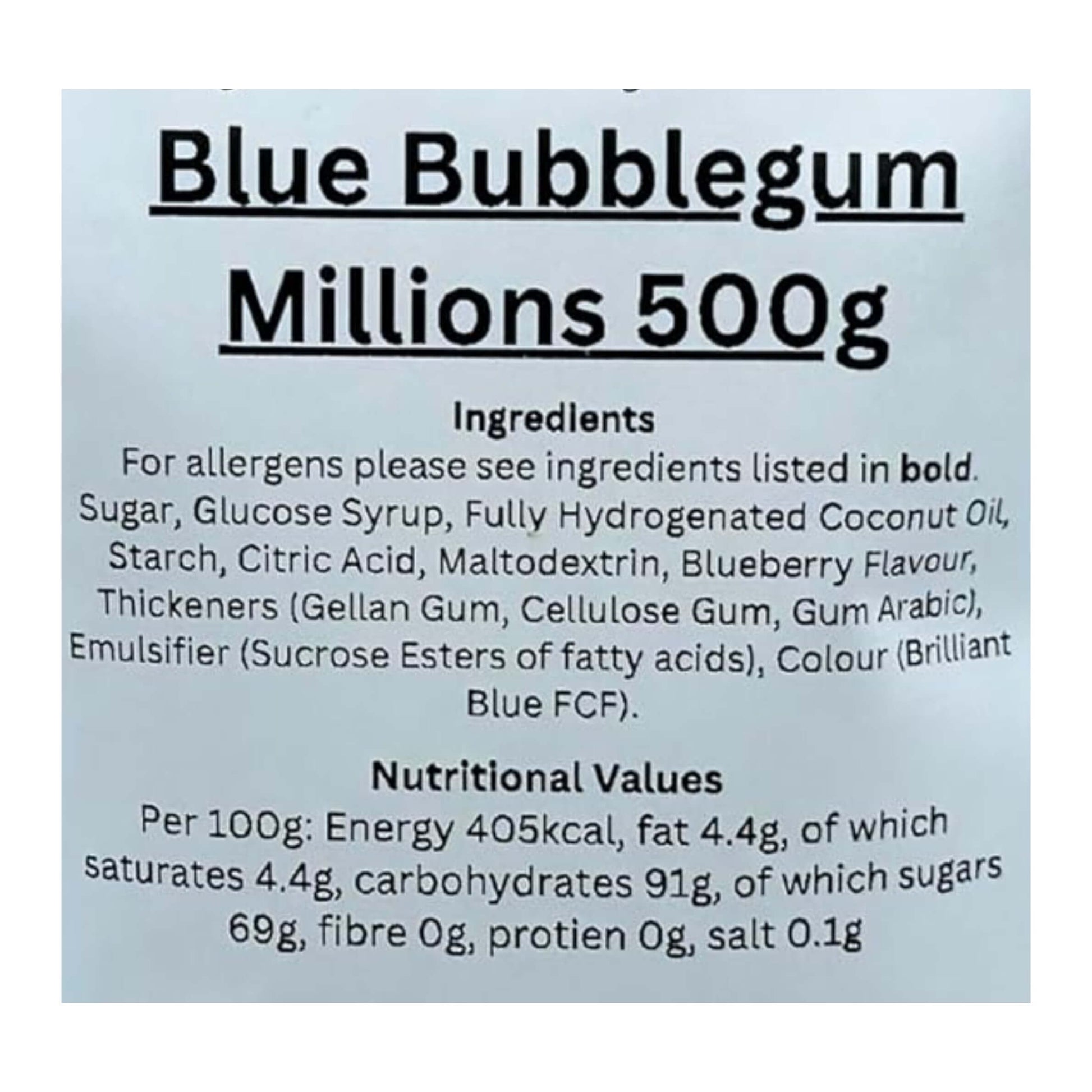 millions_bubblegum_ingredients