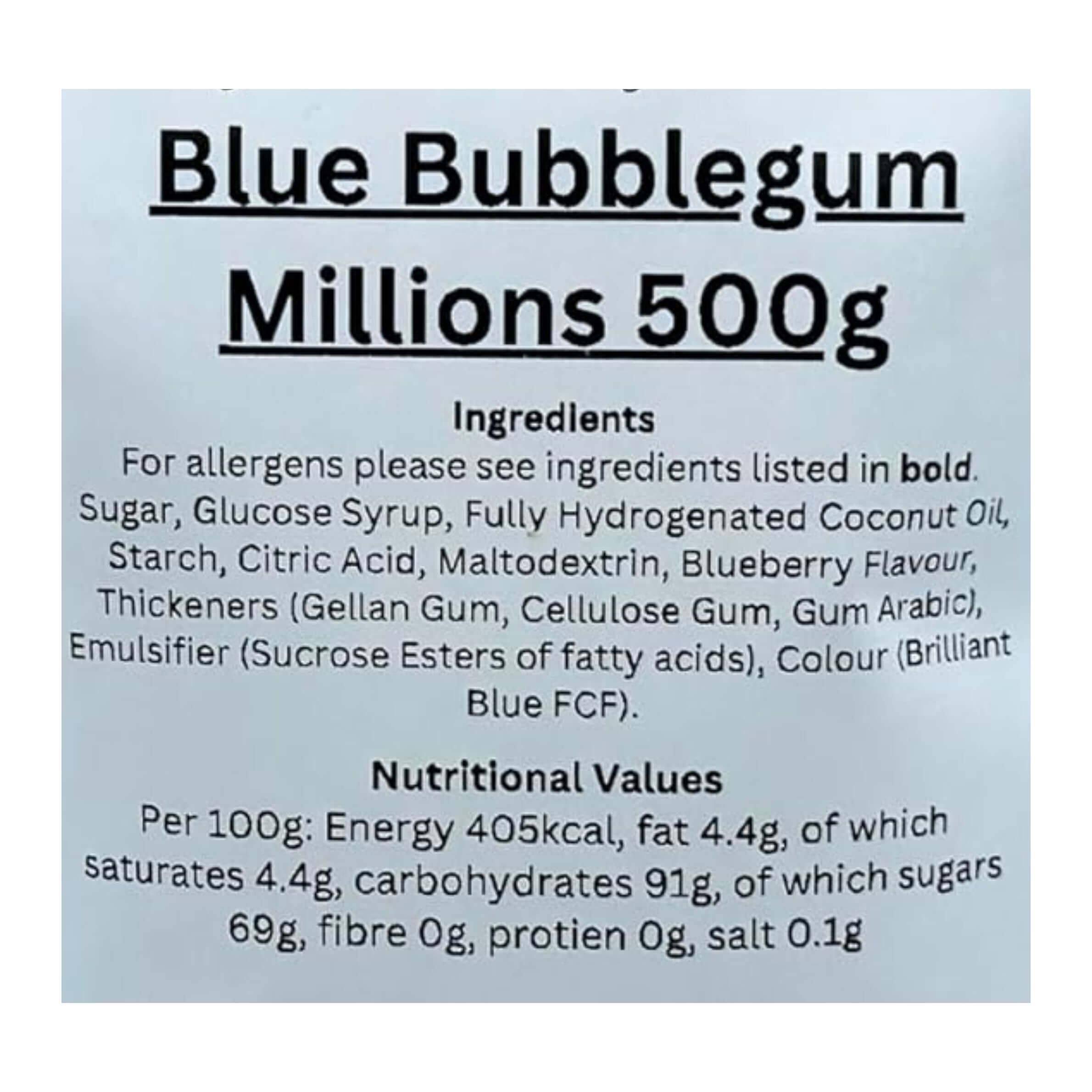 millions_bubblegum_ingredients