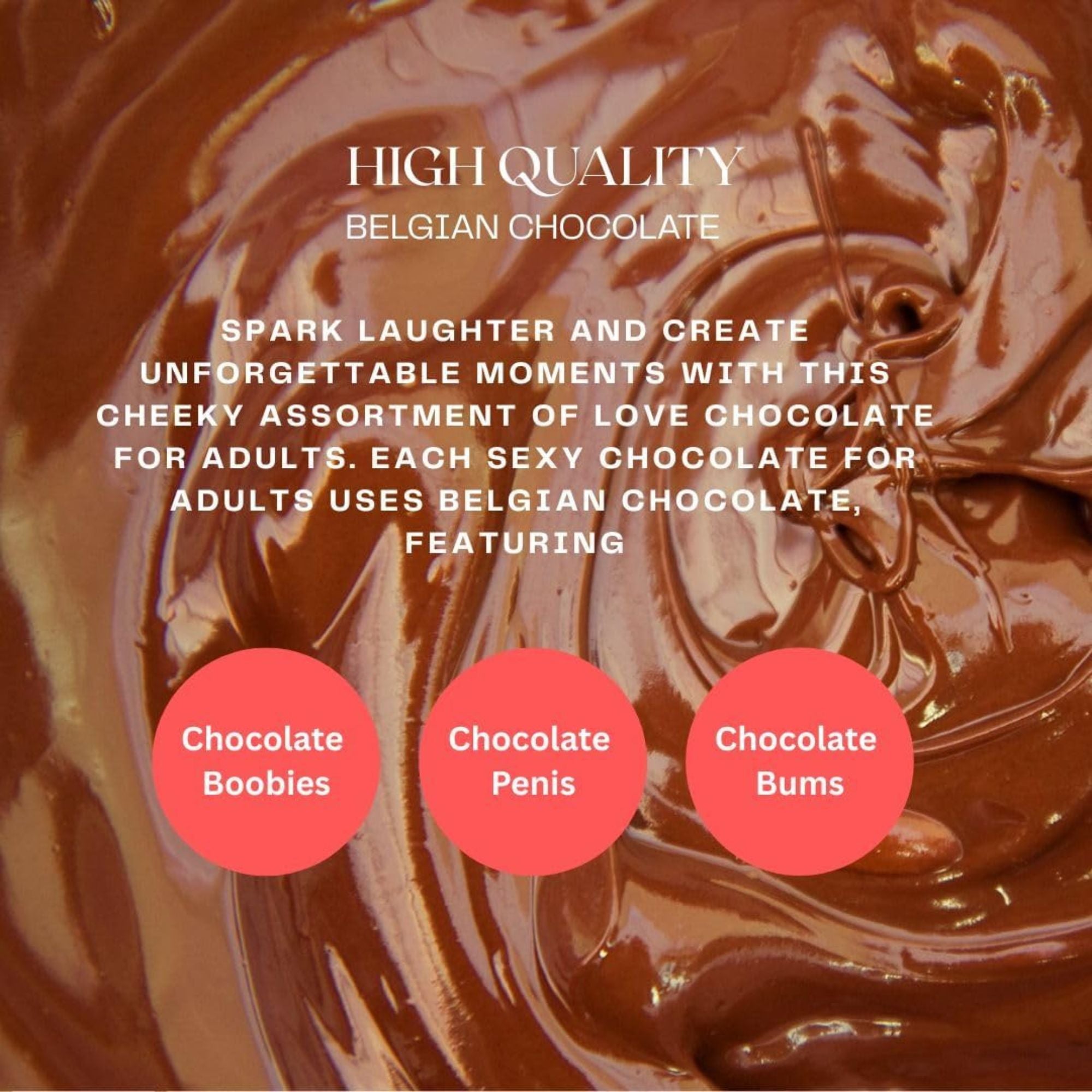 Naughty Sex Chocolate Box – 140g Belgian Chocolate Gift