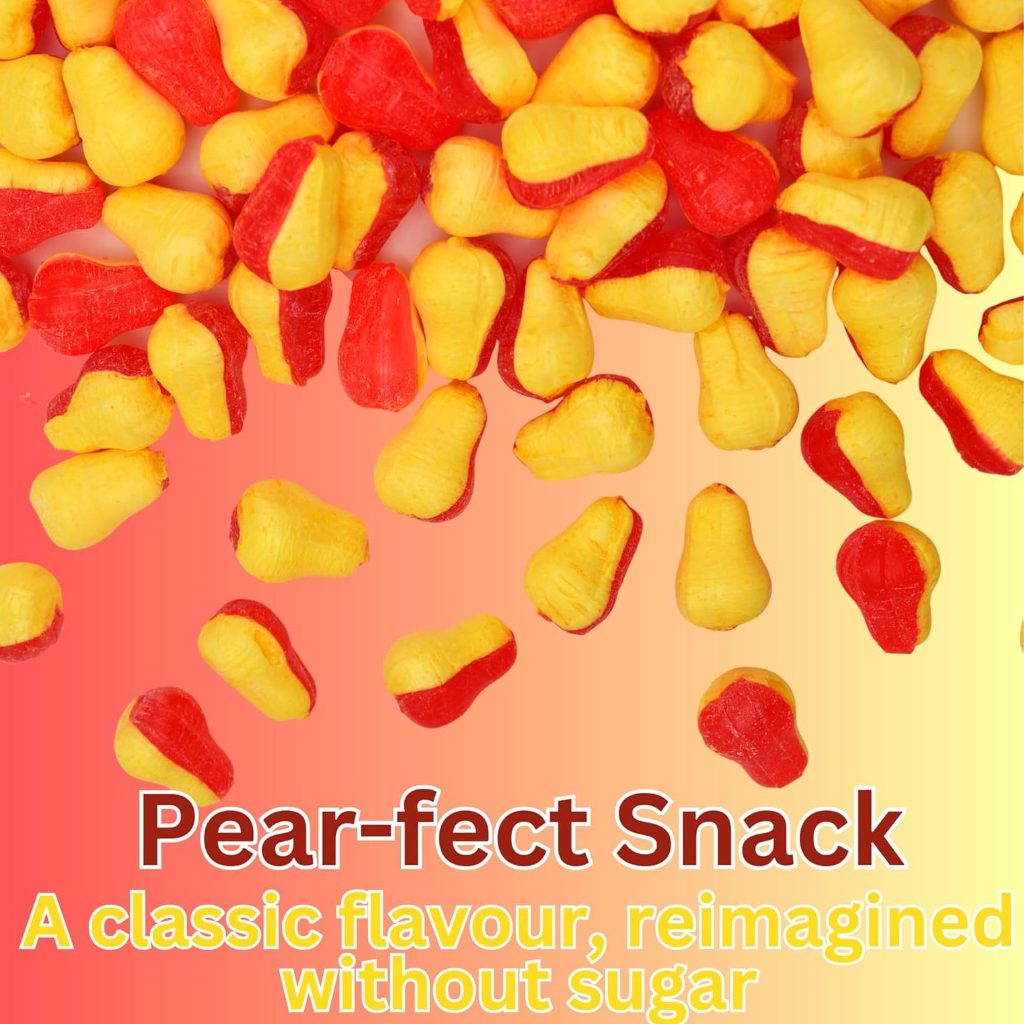 Sugar-Free Pear Drops – 500g Bag