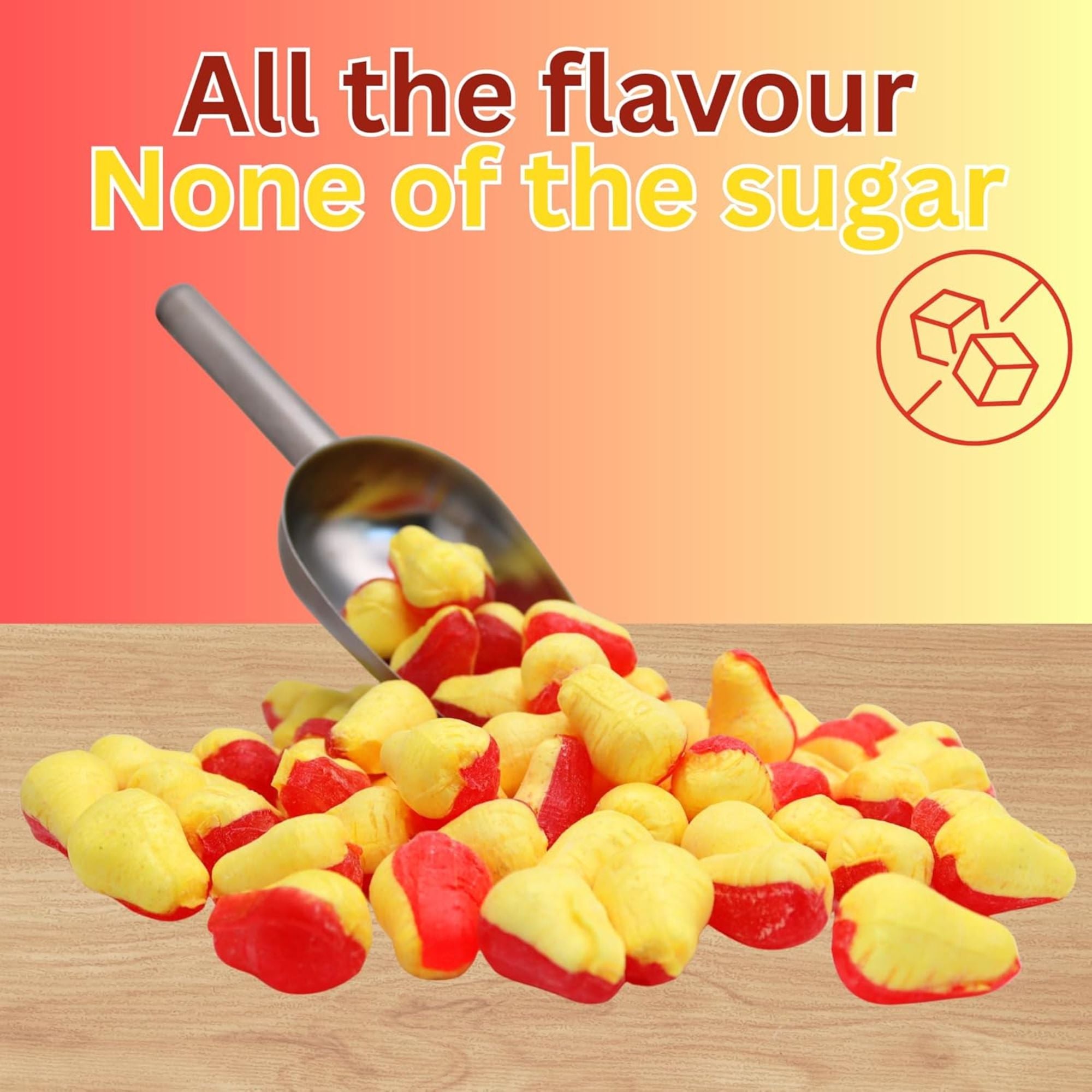 Sugar-Free Pear Drops – 500g Bag