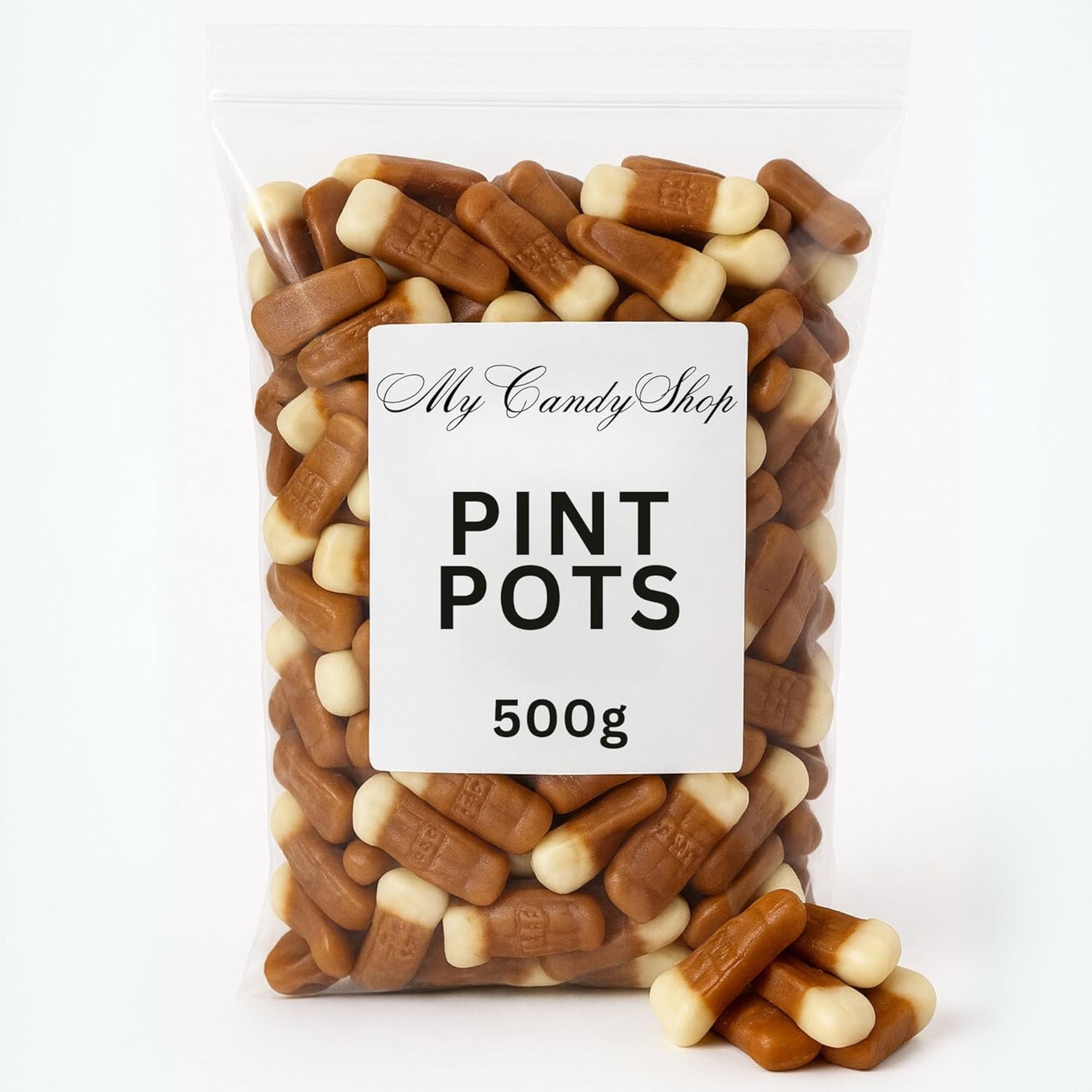 Pint Pot Sweets – 500g Bag of Beer Bottle Gummies