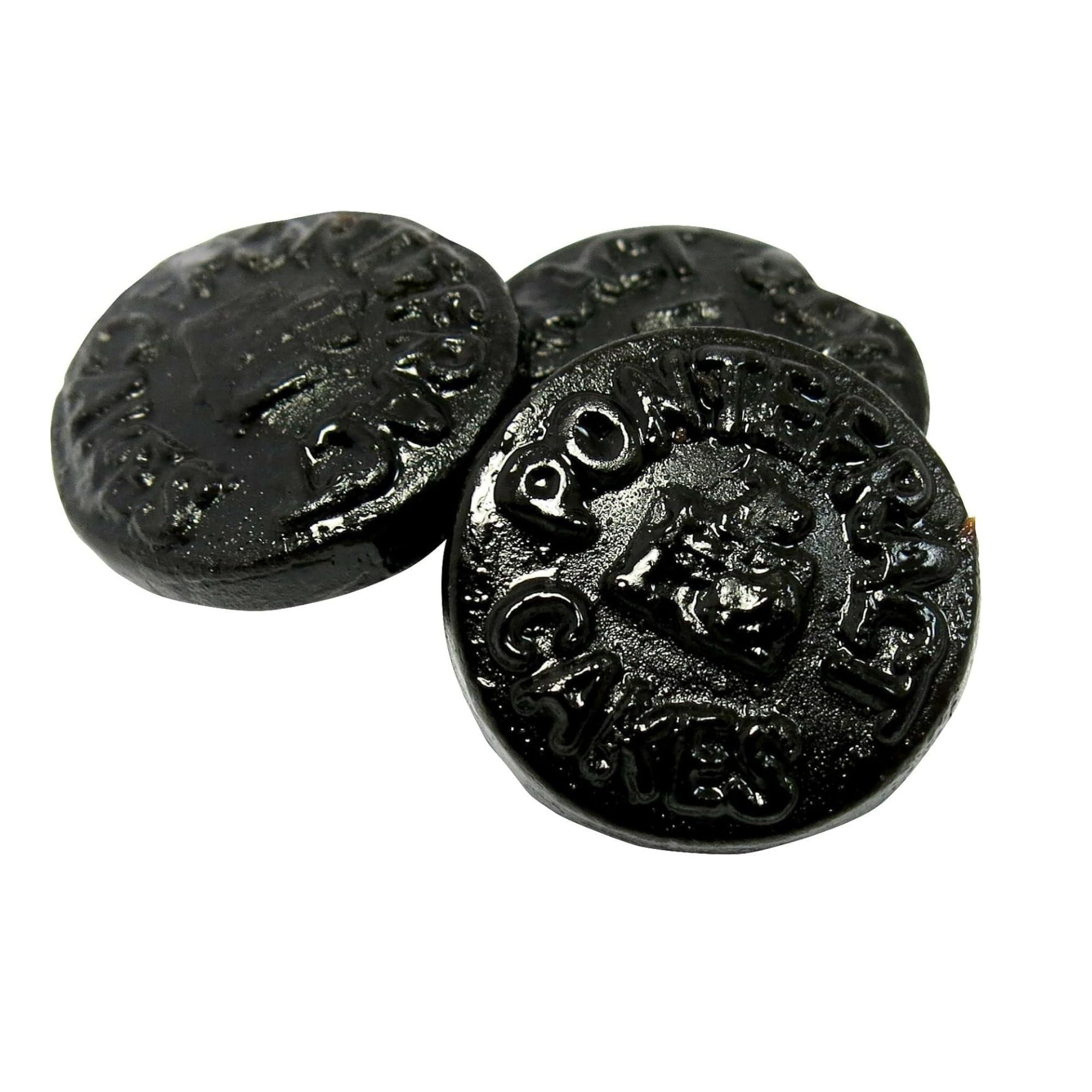 Taveners Pontefract Cakes – 500g Bag (Traditional Liquorice Sweets)