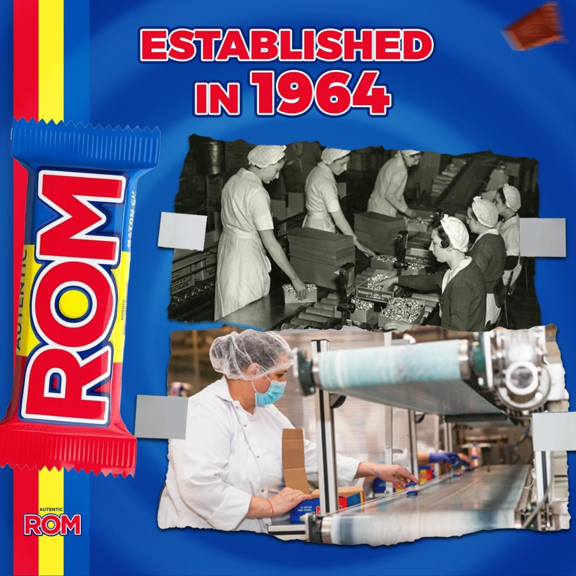 ROM Authentic Romanian Chocolate Bars – Rum Flavour – 20 x 30g