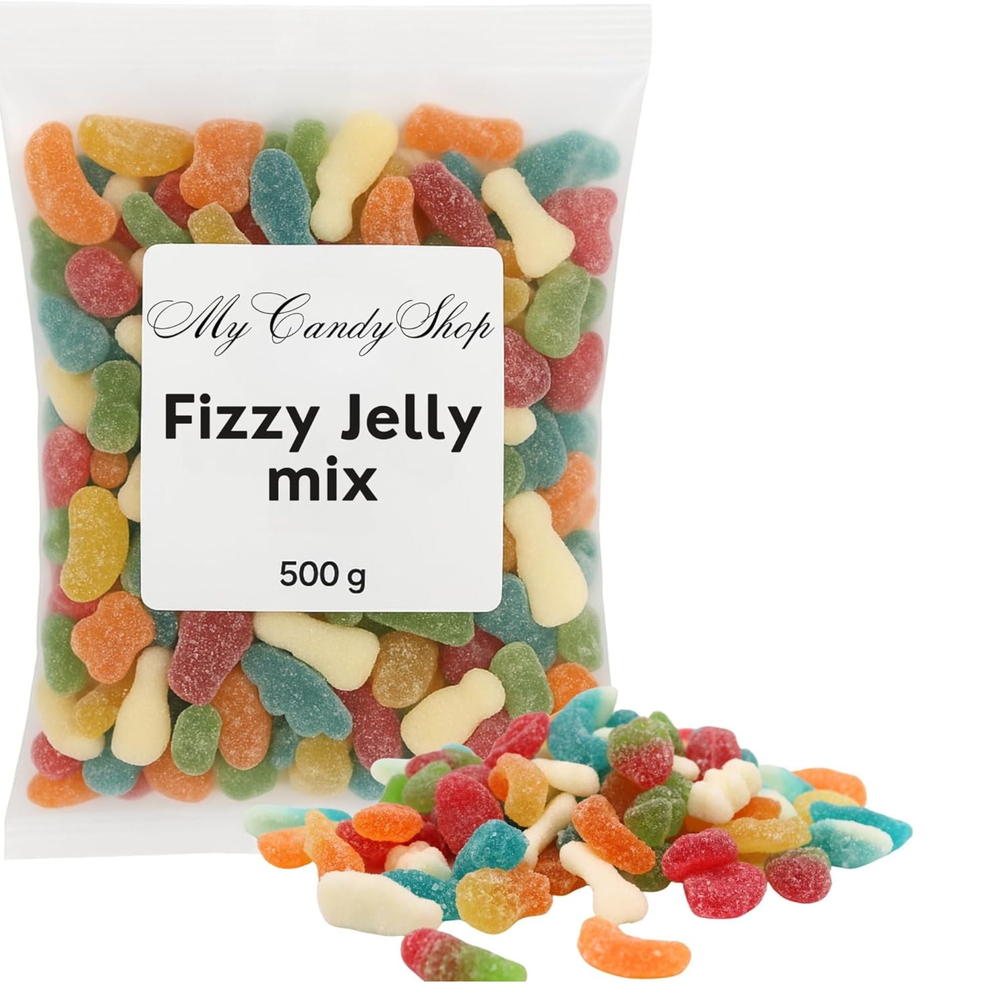 Fizzy Jelly Mix – 500g Bag of Pick & Mix Sweets