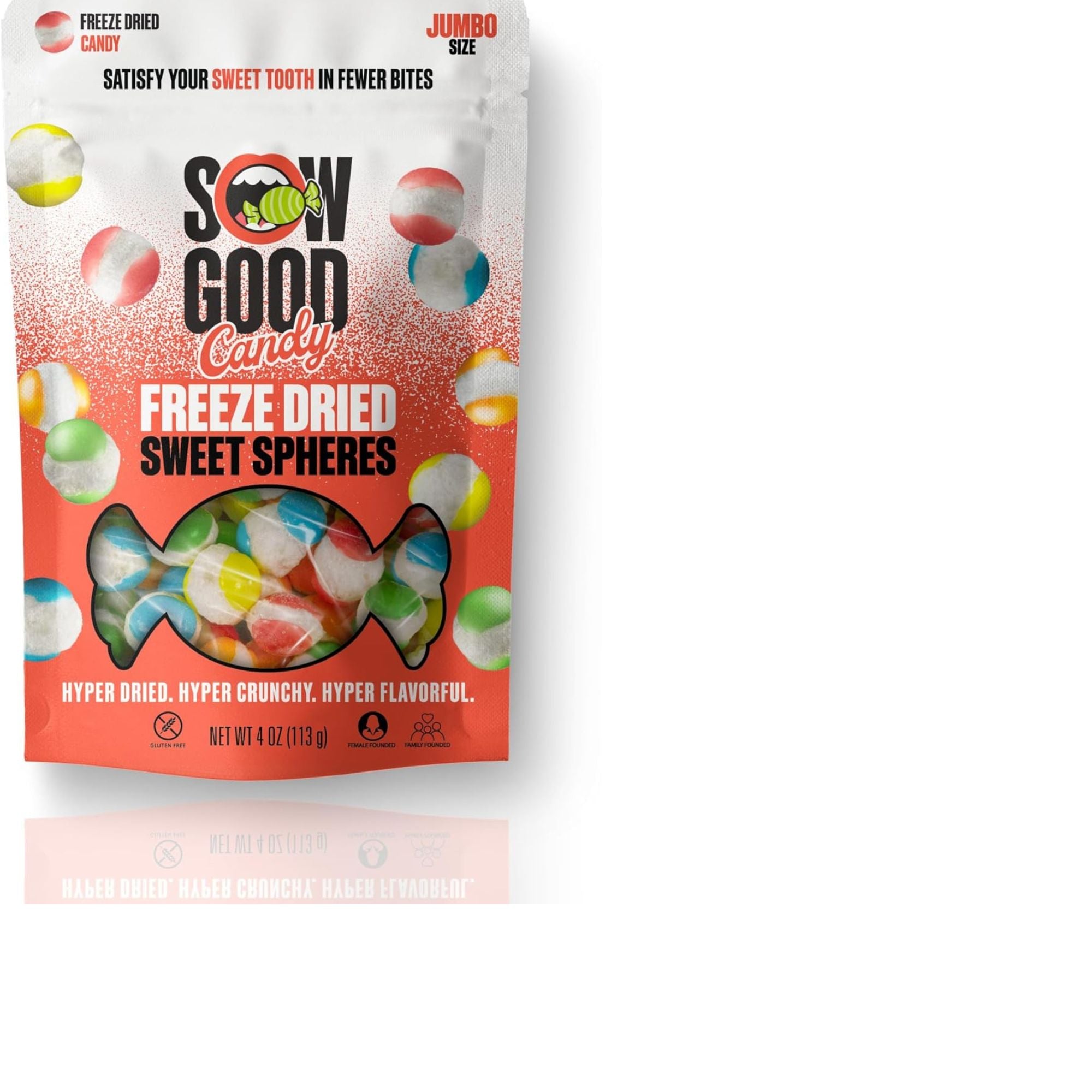 Freeze Dried Sweet Spheres – 113g Bag