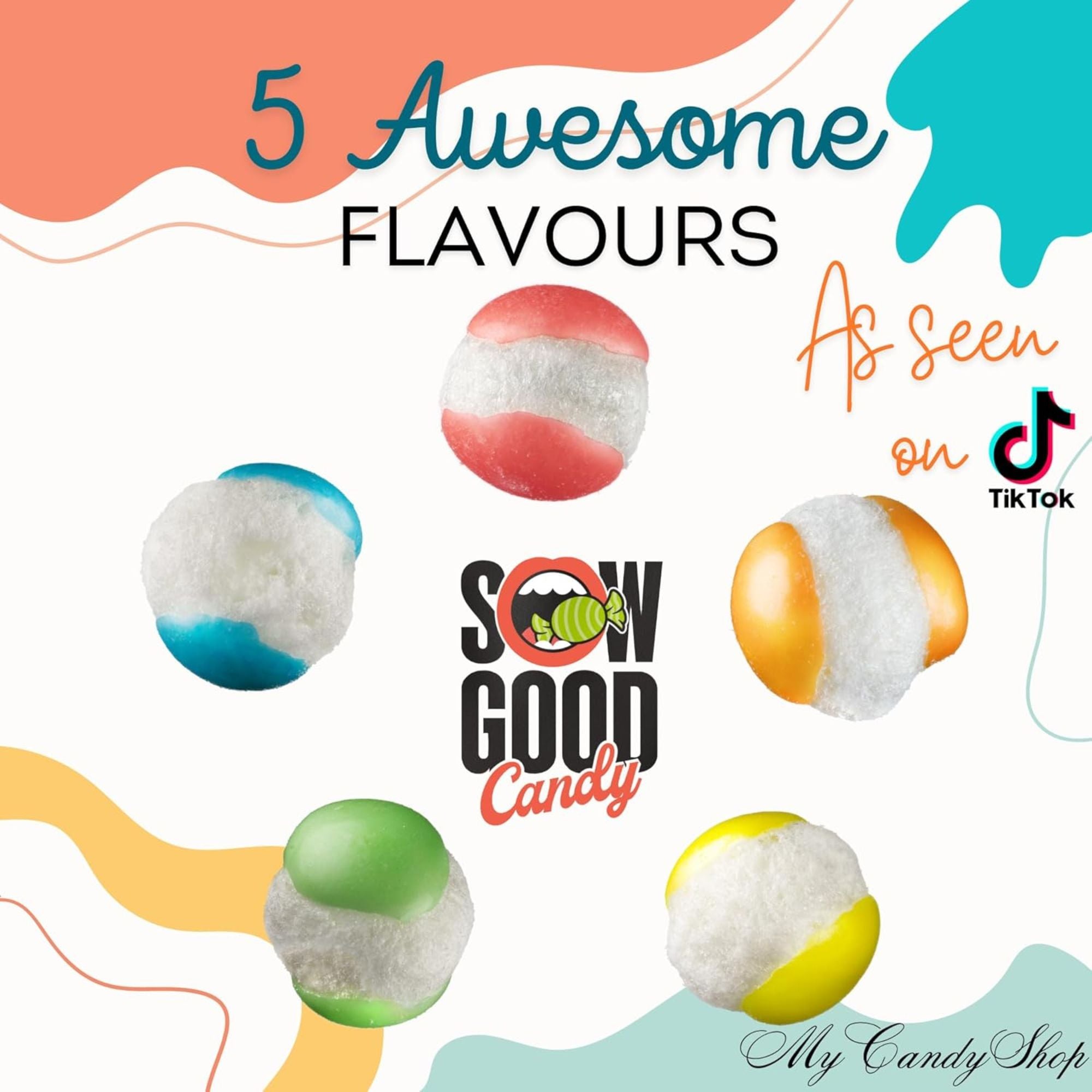 Freeze Dried Sweet Spheres – 113g Bag