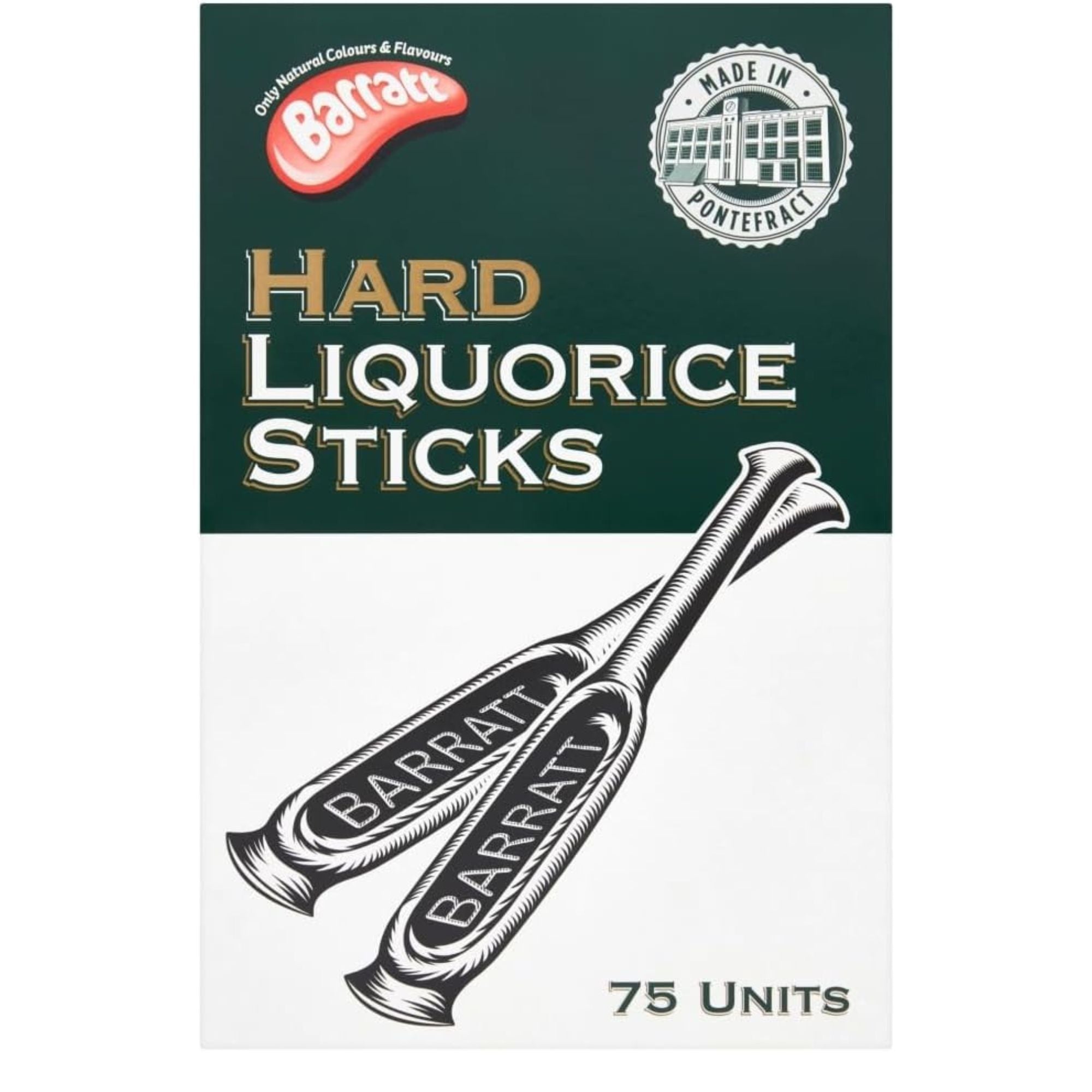 Barratt Hard Liquorice Sticks – 20 Pack