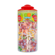 Vidal Lotta Lollies – Assorted Fruit Flavours – 150pcs Tub
