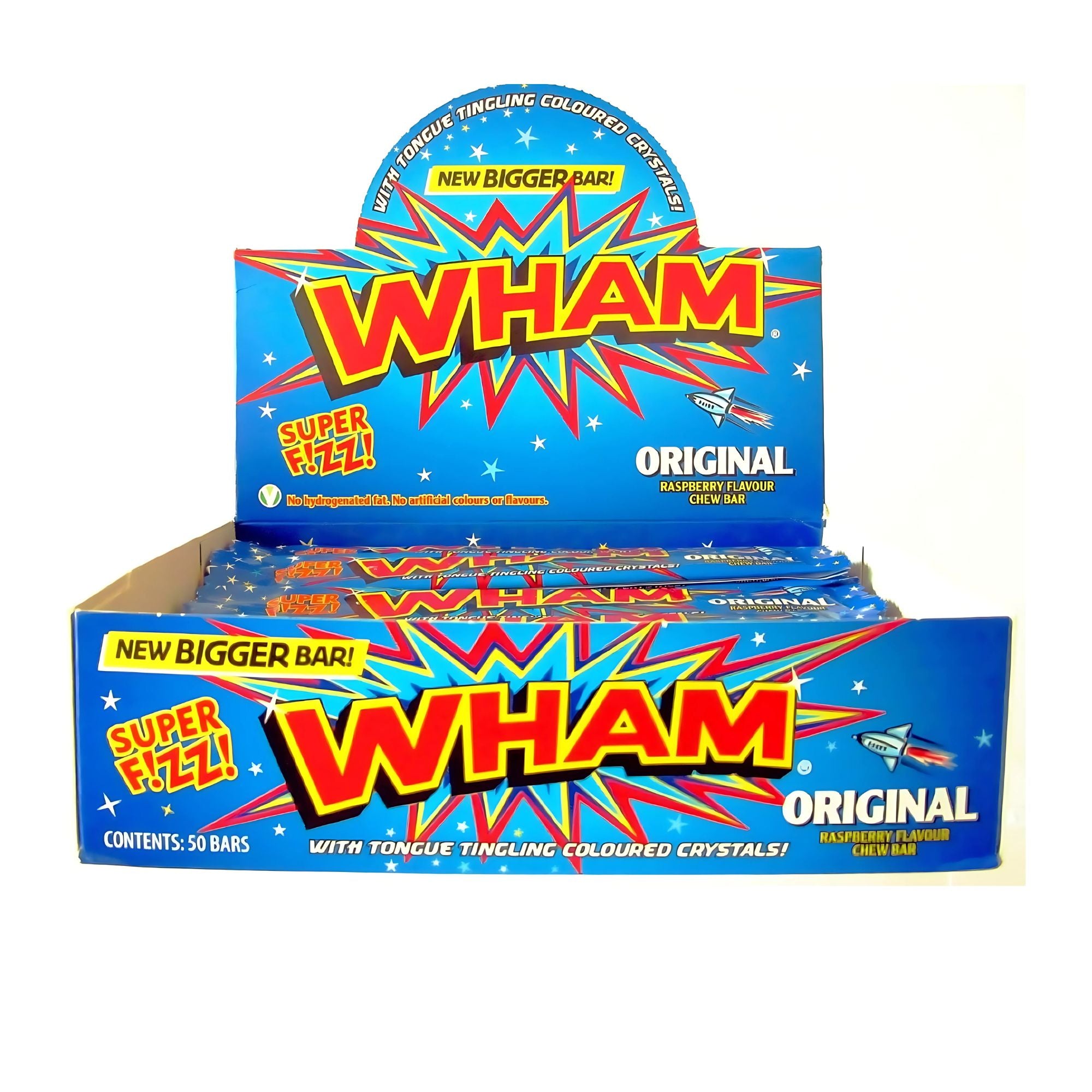 Wham Original Chew Bars – 50 x 25g Box
